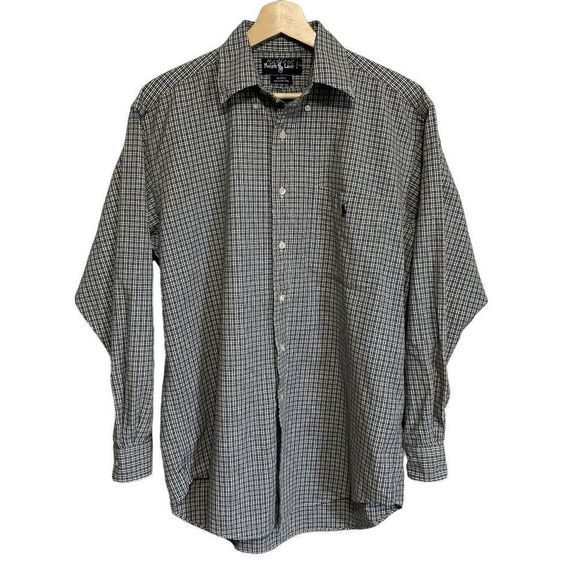 Polo Ralph Lauren Other - Polo Ralph Lauren Long Sleeve Classic Fit Button up Plaid Mens Blue Shirt Size S